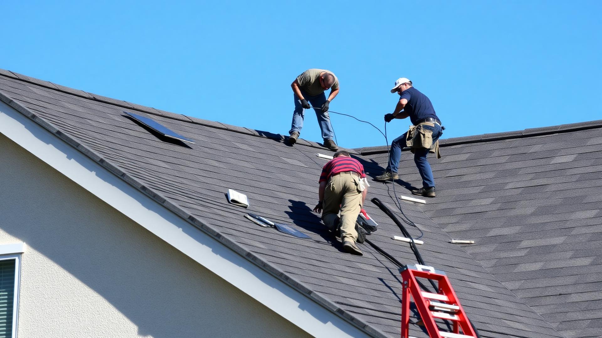 Finished California residential roof project